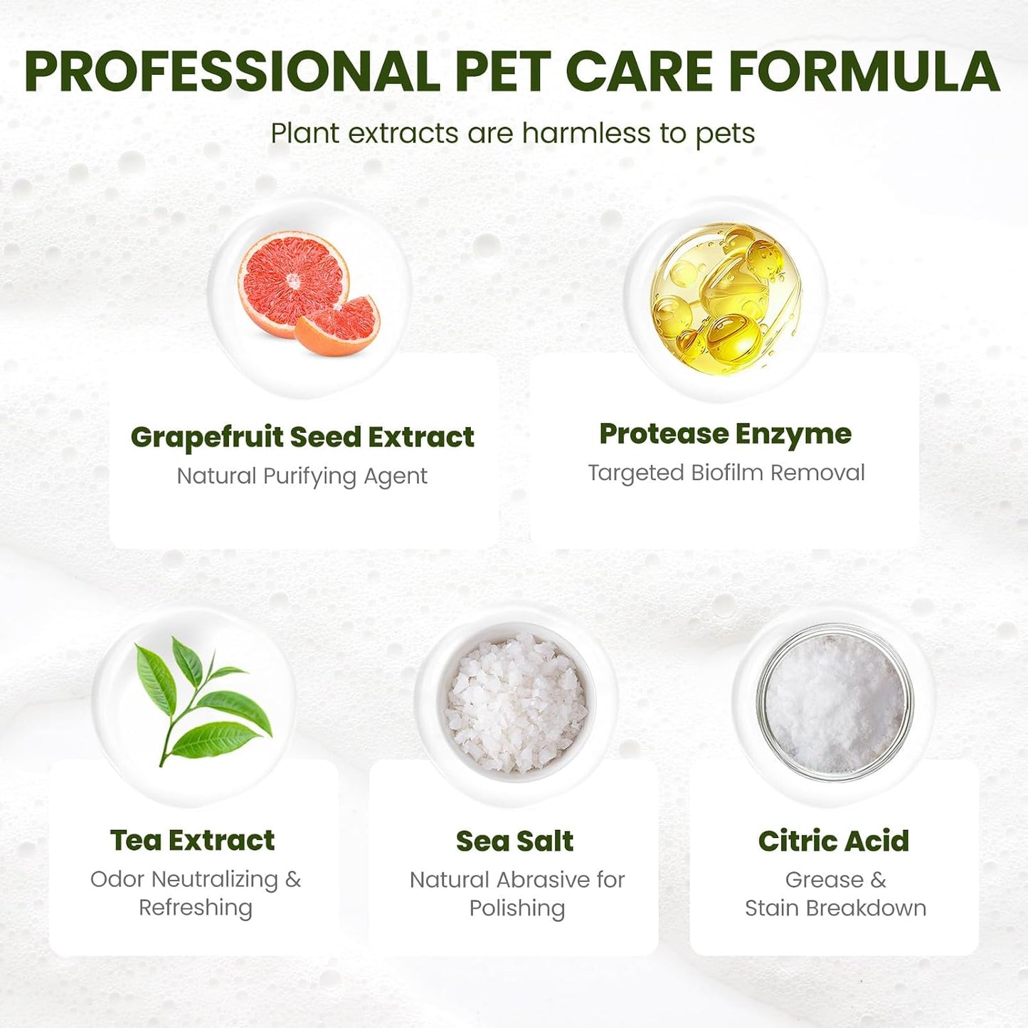 PawSono Pet Bowl Cleaner Mousse - 12oz