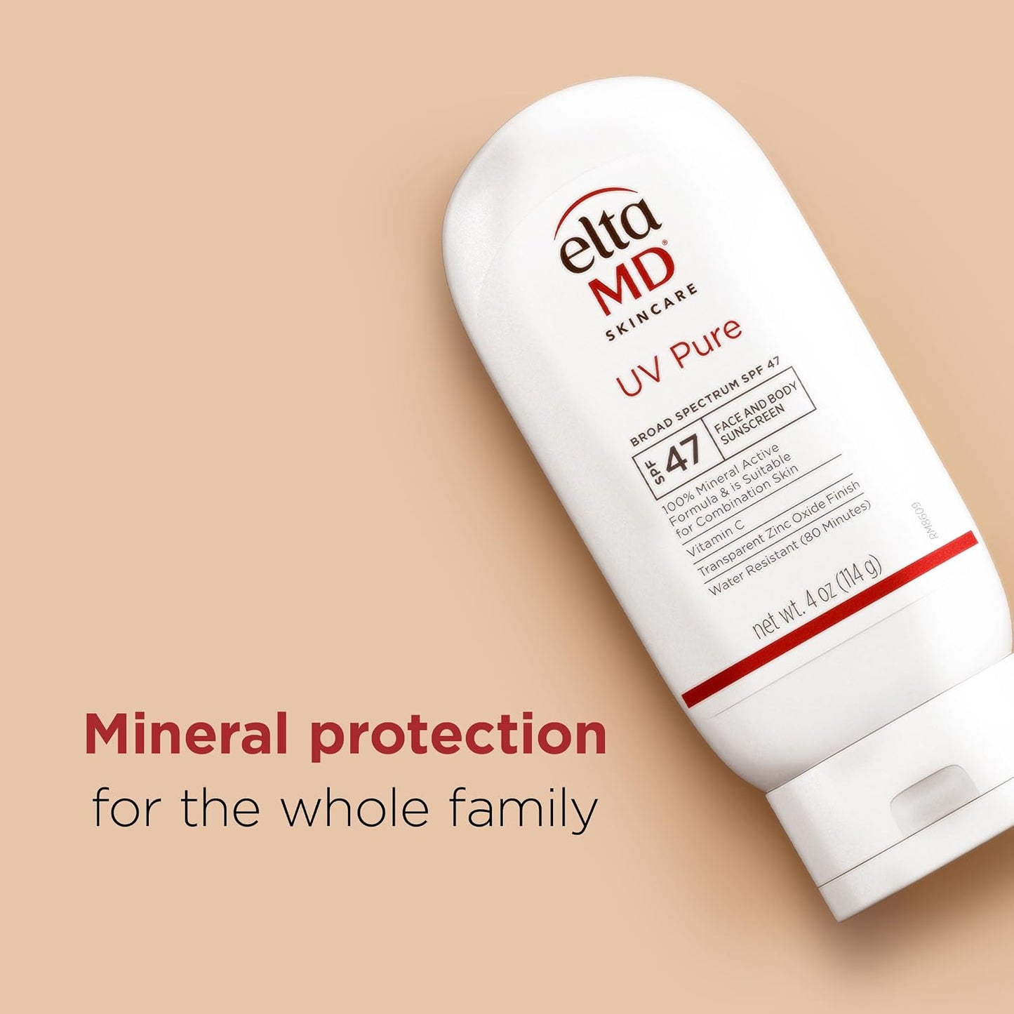 EltaMD UV Pure Face and Body Sunscreen, SPF 47 - 0.4 0z
