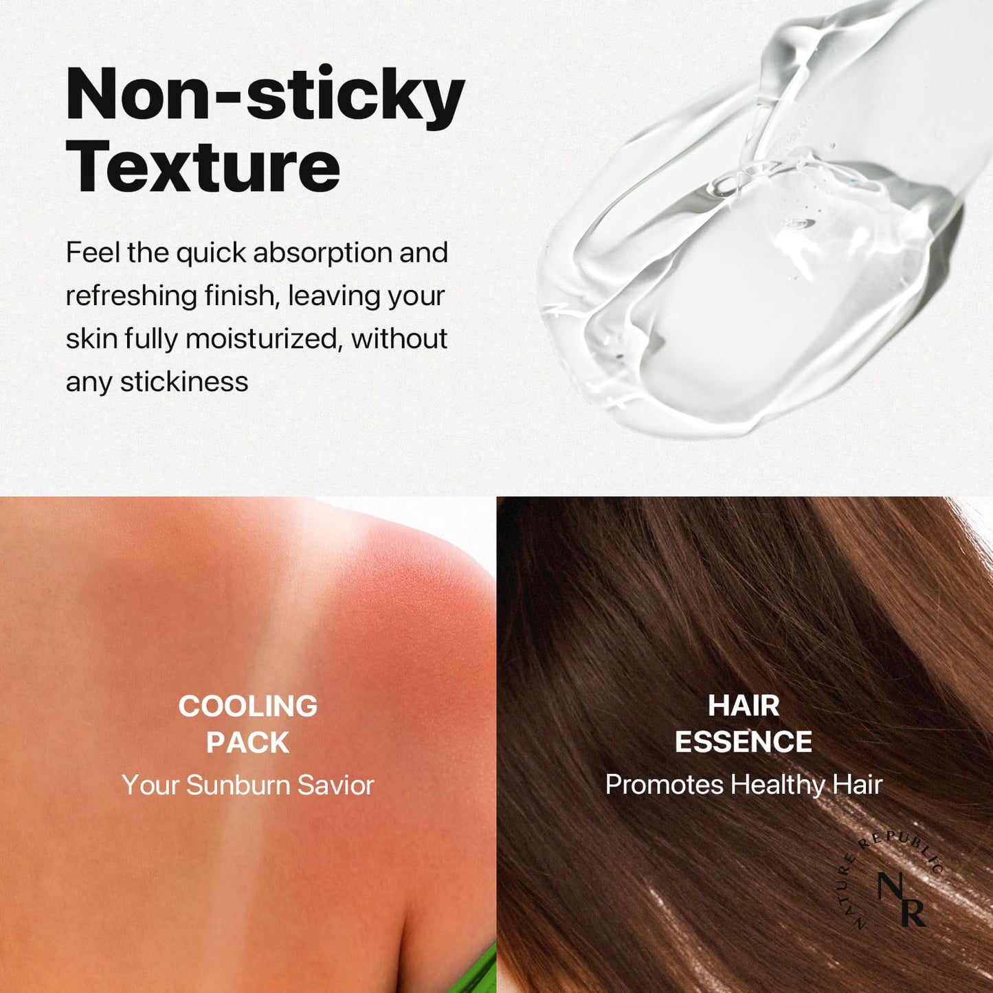 Nature Republic MILD & MOISTURE ALOE VERA WATERY GEL (2 PCS)