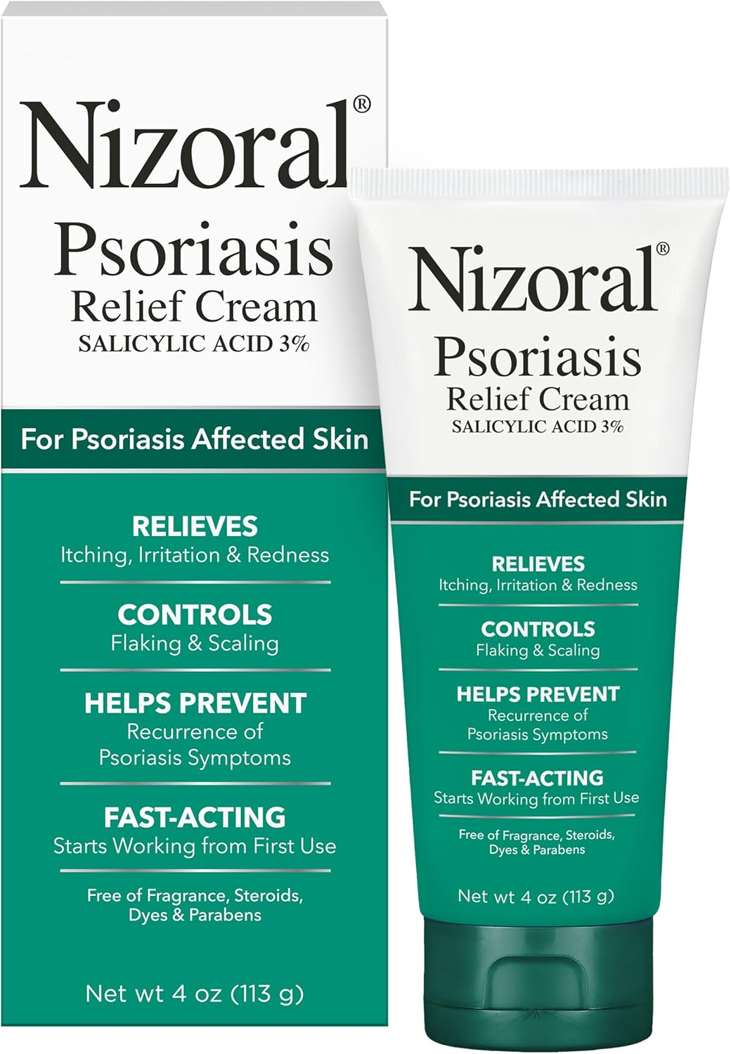 Nizoral Psoriasis Relief Cream, Maximum Strength - 4 Fl Oz