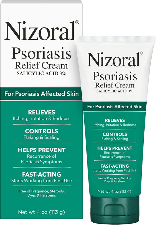 Nizoral Psoriasis Relief Cream, Maximum Strength - 4 Fl Oz
