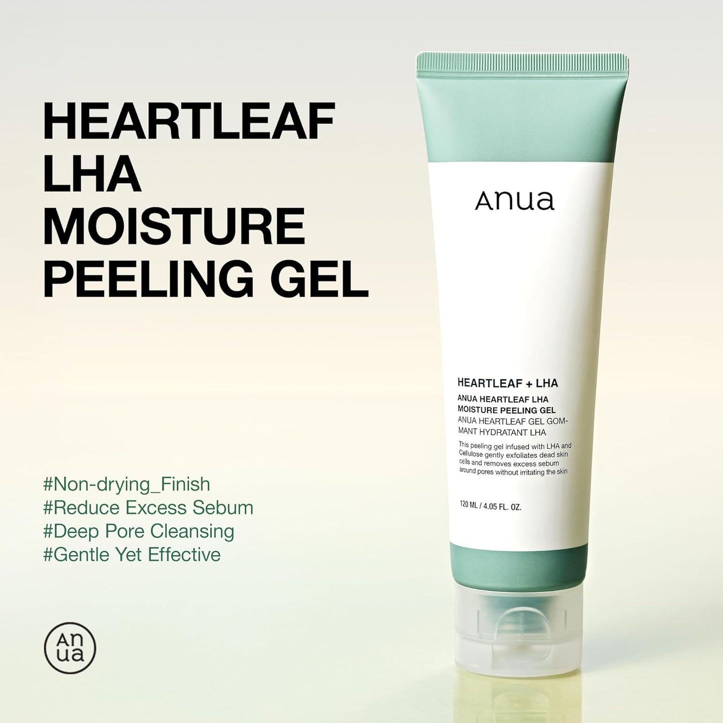 ANUA Heartleaf LHA Moisture Peeling Gel - 4.05 fl.oz.