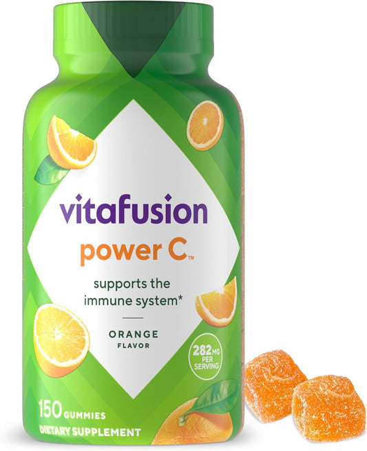 Vitafusion Power C Orange Flavored, 282 mg  150 Count