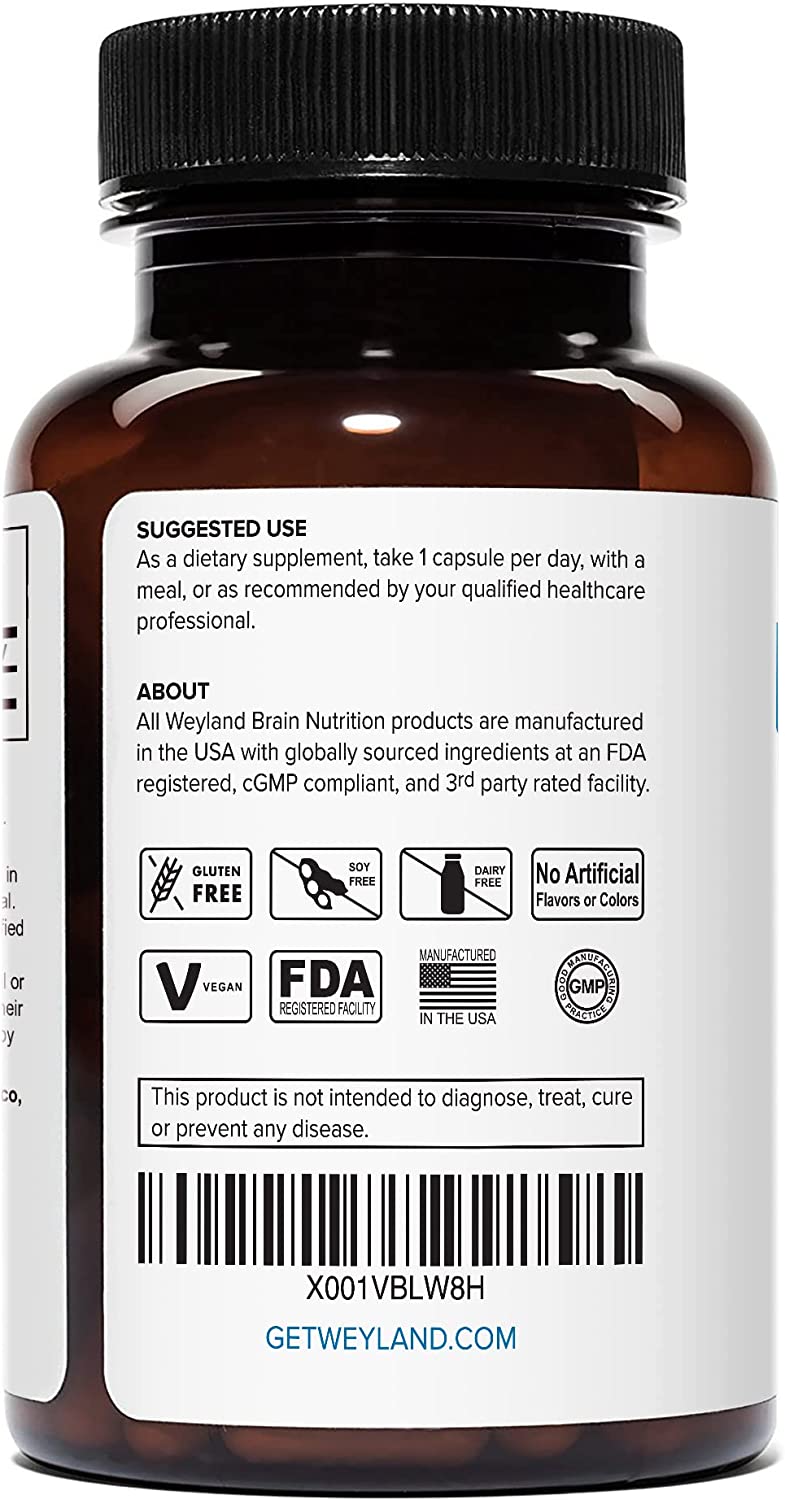 Lithium Orotate 20mg (1 Bottle), 60 Vegetarian Capsules