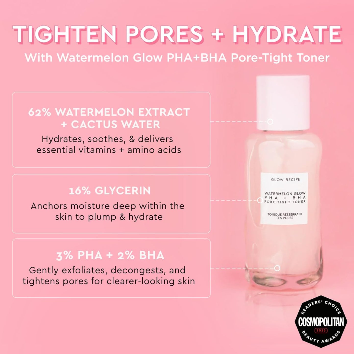 Glow Recipe Brighten & Tighten Toner Duo - 40 ml
