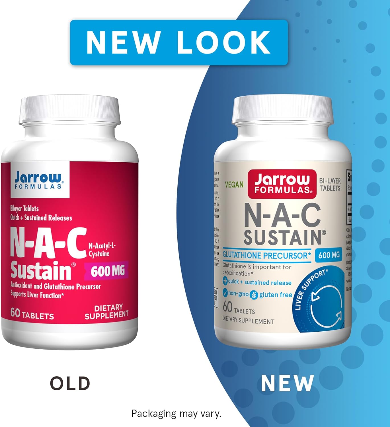 Jarrow Formulas N-A-C Sustain 60 tablets