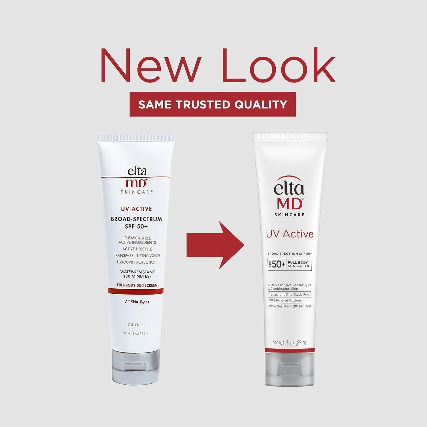 EltaMD UV Active 100% Mineral Sunscreen, SPF 50+ - 3.0 oz