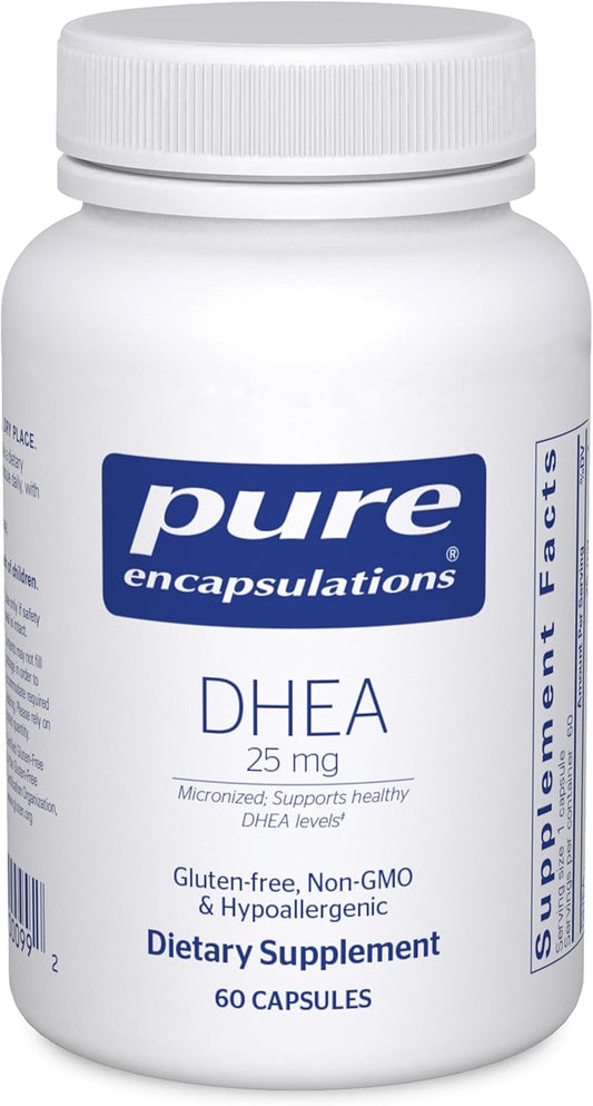 Pure Encapsulations DHEA 25 mg - 60 Capsules