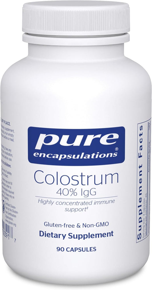 Pure Encapsulations Colostrum  40% IgG - 90 Capsules