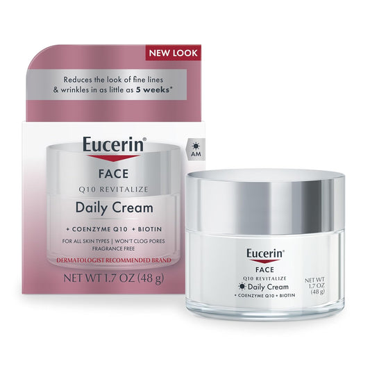 Eucerin Q10 Anti-Wrinkle Face Cream,1.7 Oz Jar