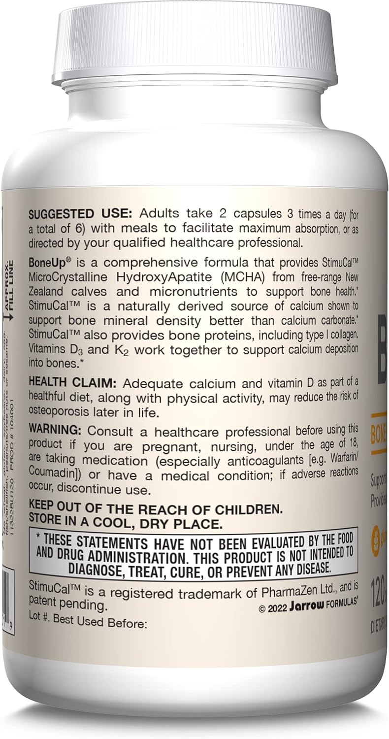 Jarrow Formulas BoneUp - 120 Capsules