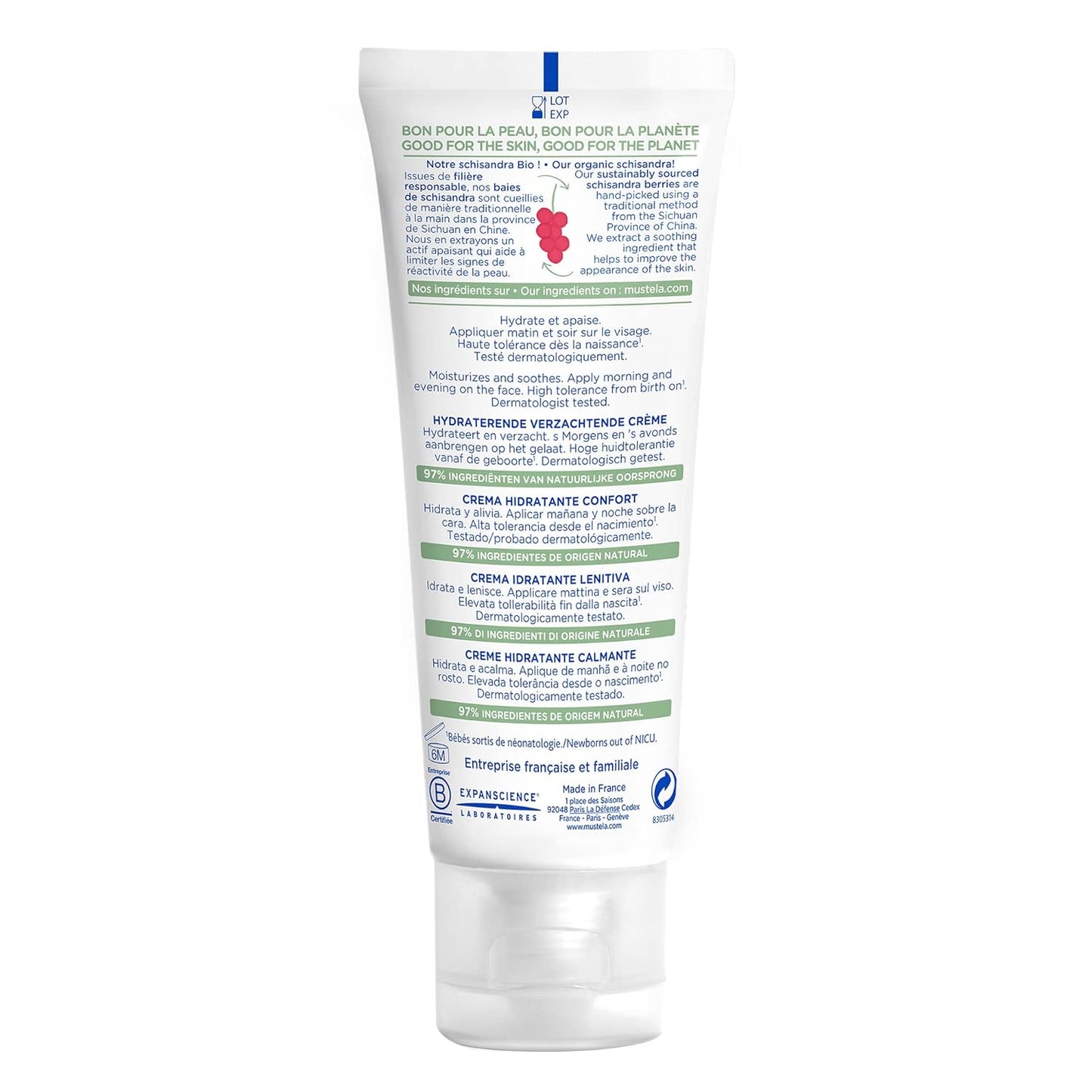 Mustela Baby Soothing Moisturizing Cream 1.35 fl. oz.