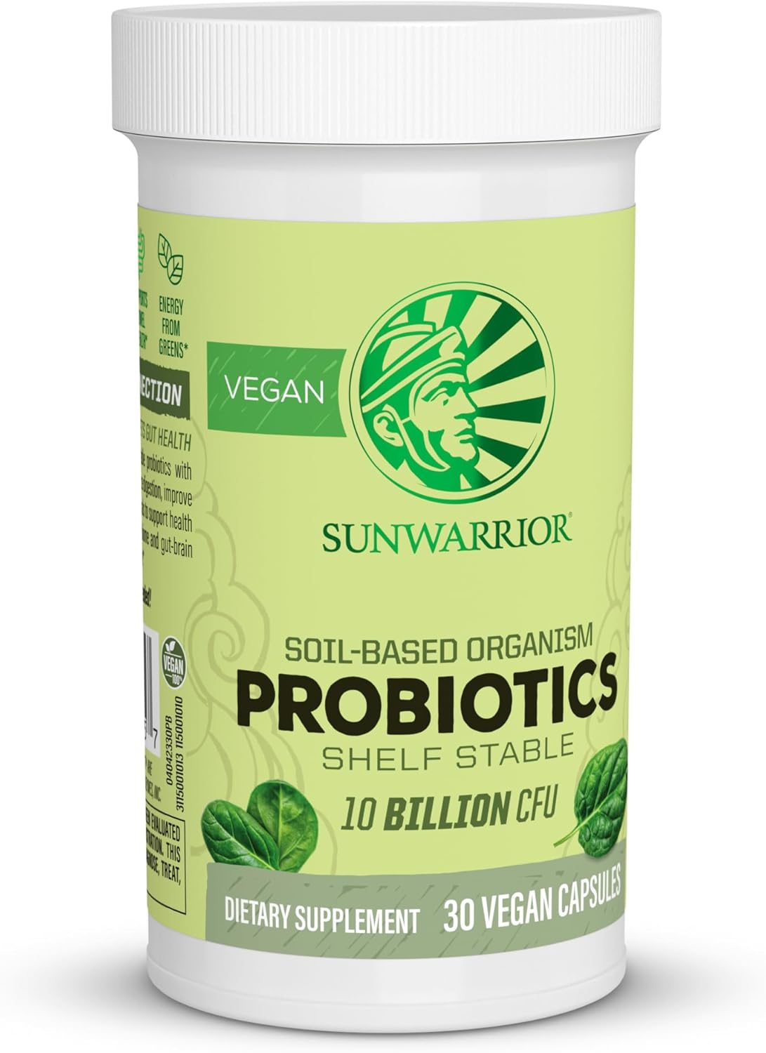 Sunwarrior Probiotics Soil-based  - 30 Vegan Capsules