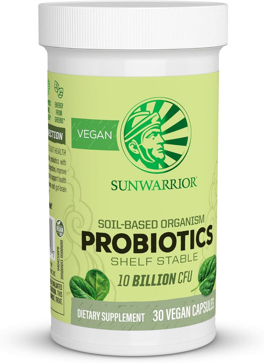 Sunwarrior Probiotics Soil-based  - 30 Vegan Capsules