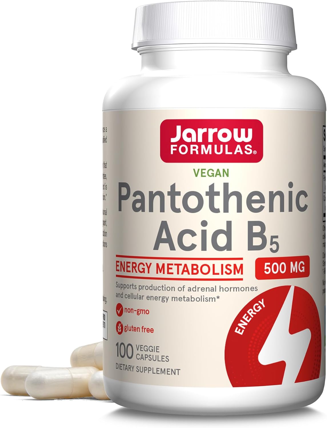 Jarrow Formulas Pantothenic Acid 100 Veggie Caps