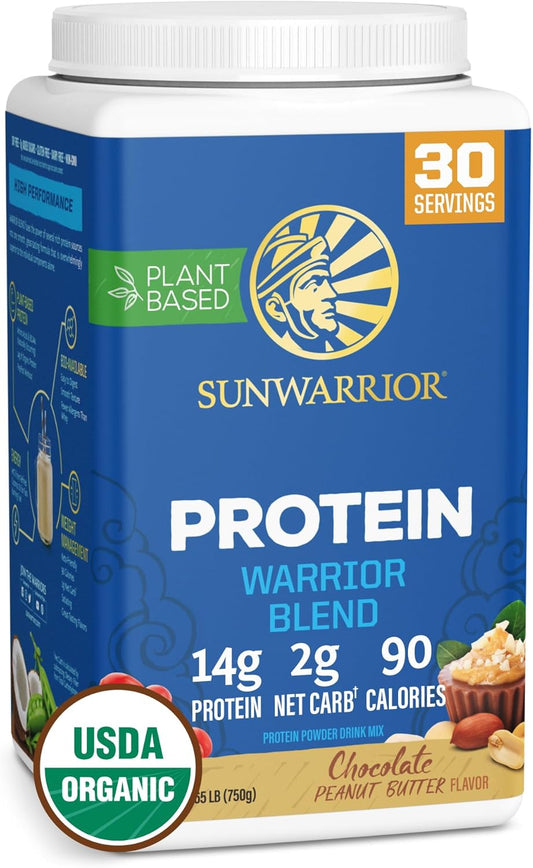 Organic Plant Based Protein Powder Chocolate Peanut Butter -750g