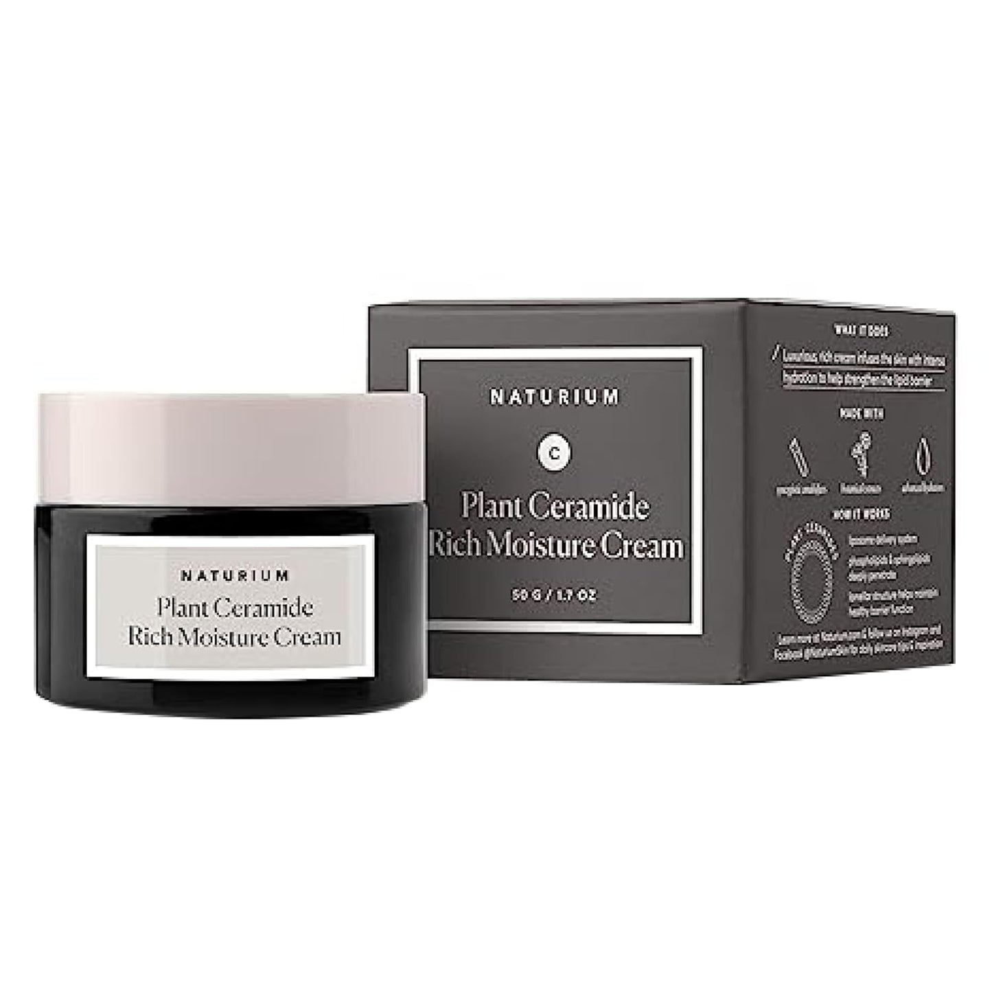 Naturium Plant Ceramide Rich Moisture Cream - 1.7 oz