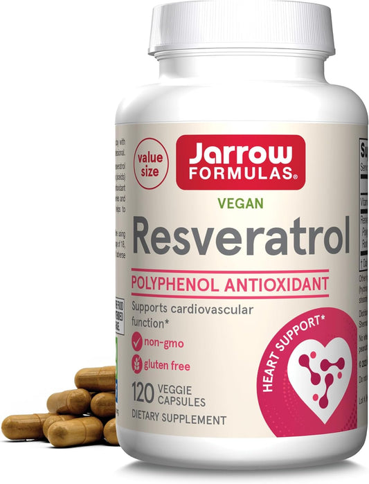 Jarrow Formulas Resveratrol  120 Veggie Caps