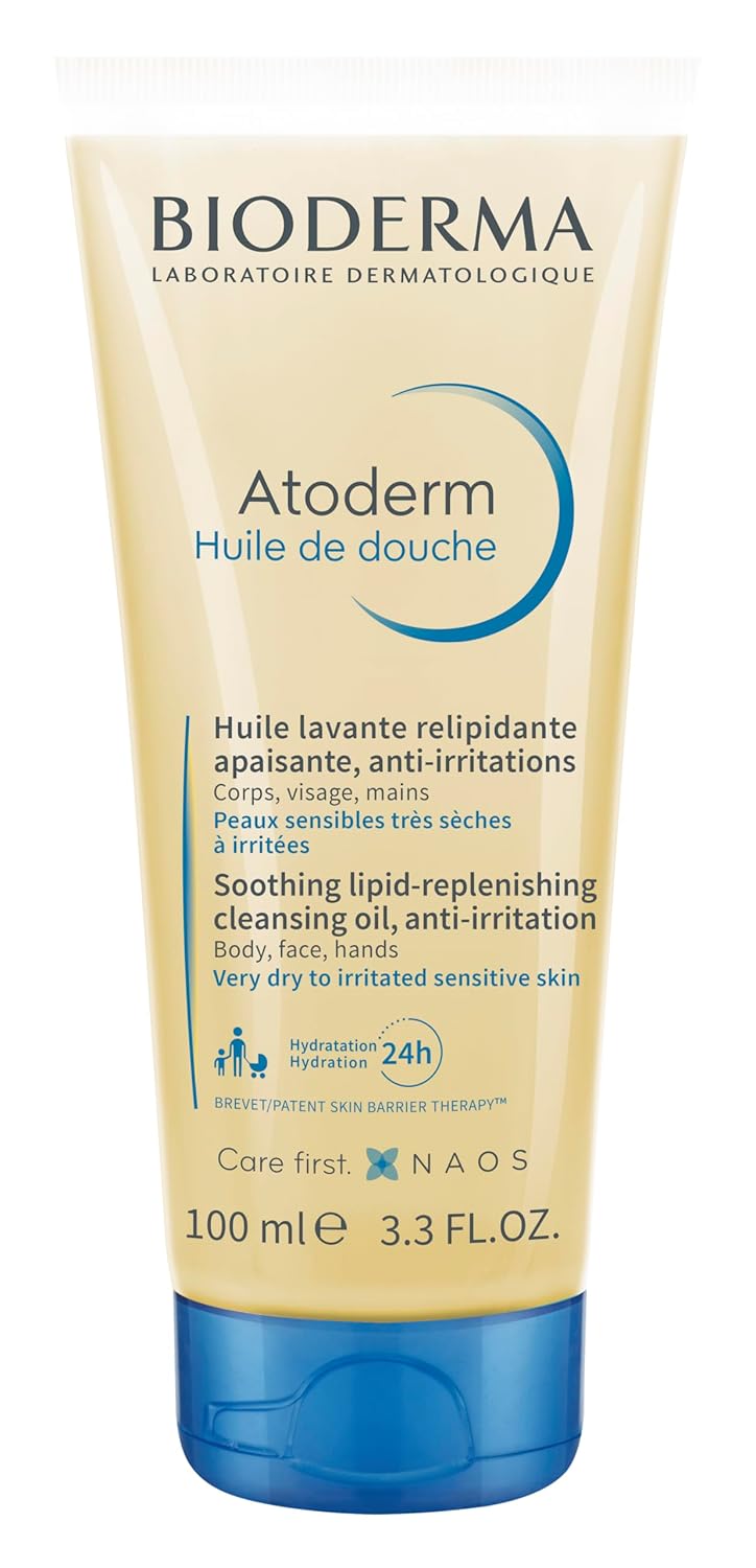 Bioderma Atoderm Shower Oil, Cleansing Oil - 3.3 fl oz