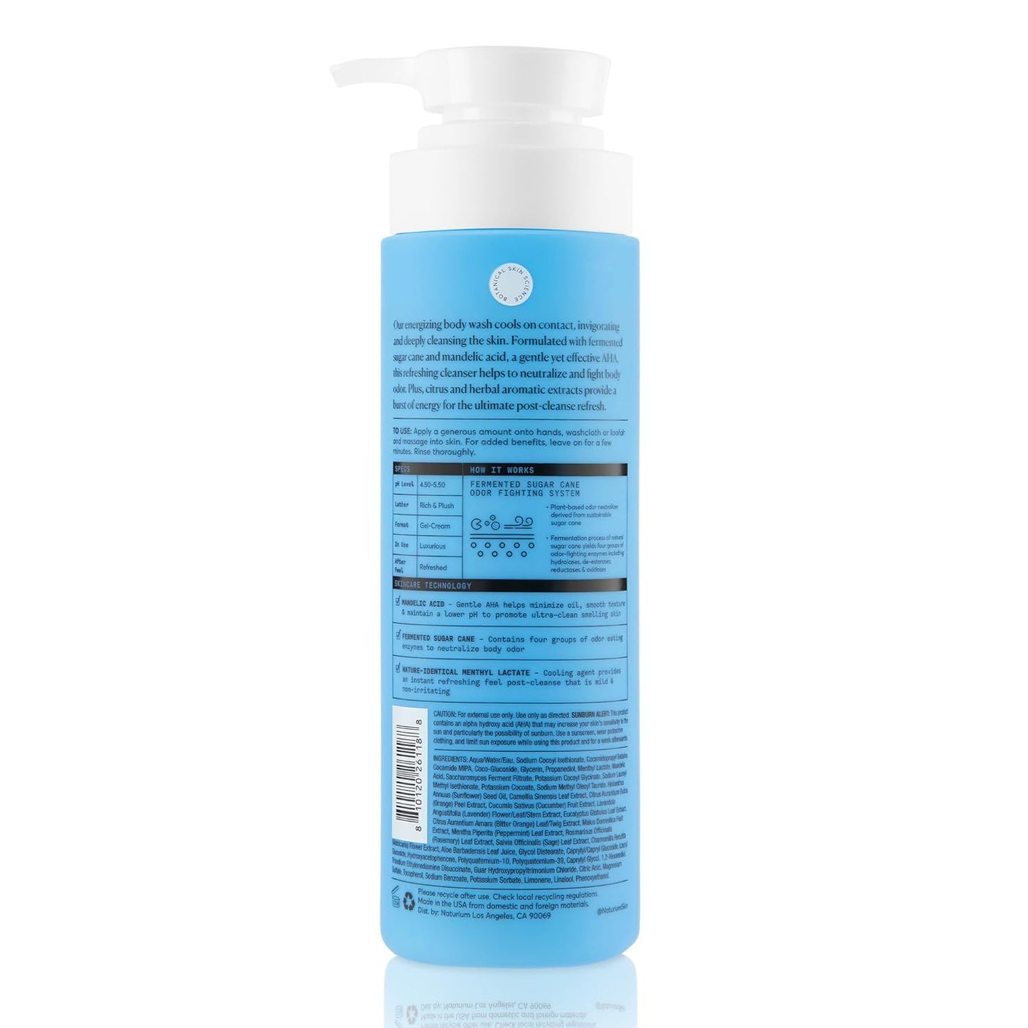 Naturium The Energizer Body Wash - 16.9 oz
