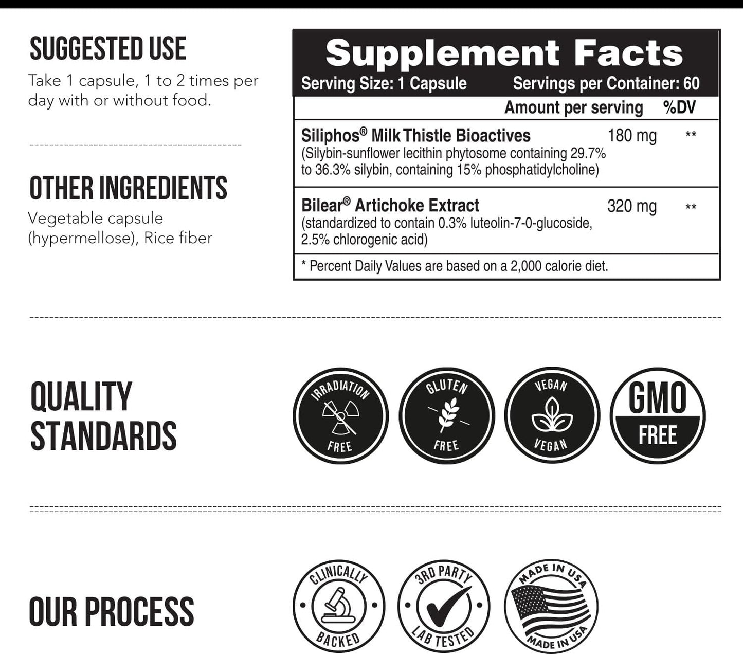 SoActive® Milk Thistle: Clinically Proven More Effective 60 capsules