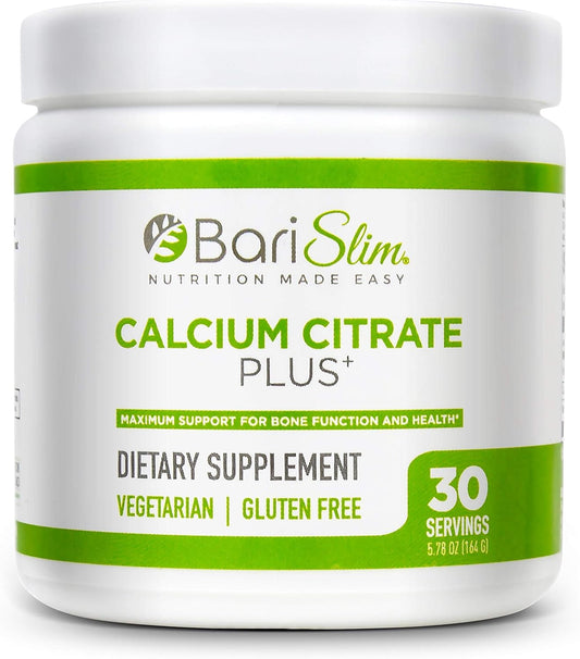 BariSlim Bariatric Calcium Citrate Plus Powder 30 Servings
