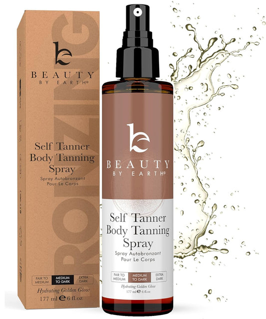 Beauty By Earth  Self Tanner Spray -6 fl oz