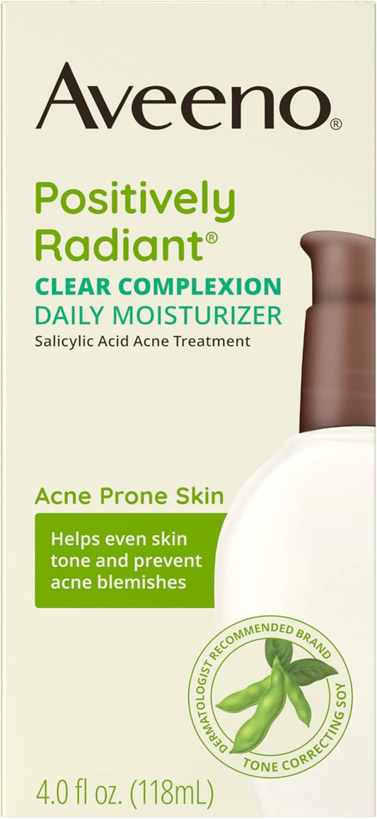 Aveeno Positively Radiant Clear Complexion Face Moisturizer - 4 FL OZ