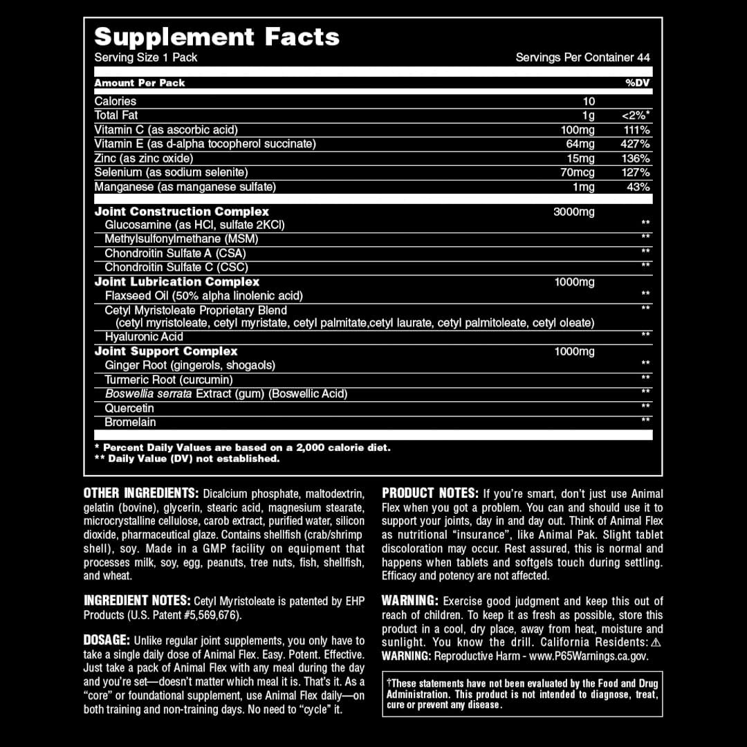 Animal Flex All-in-one Complete Joint Supplement