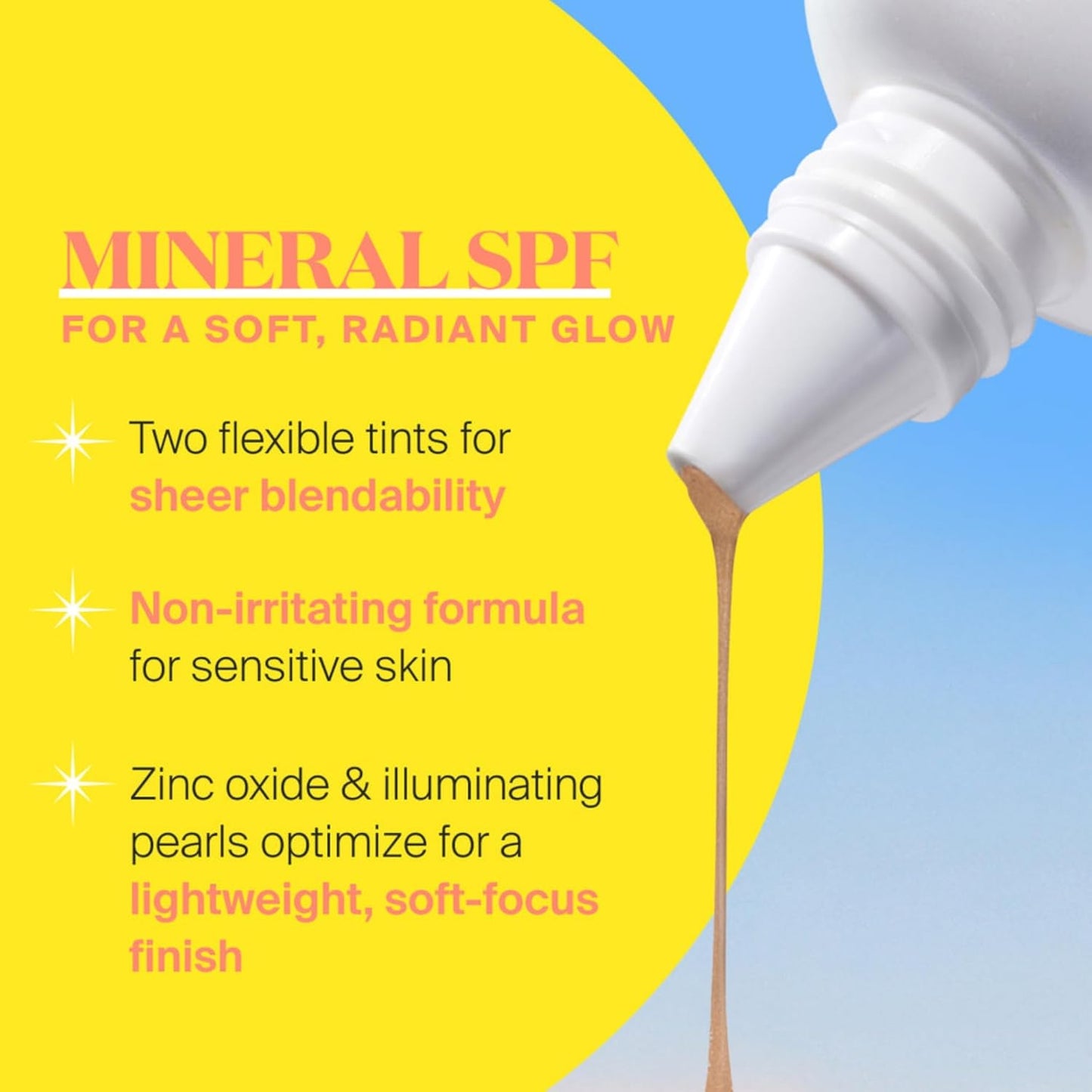 Supergoop! Glowscreen Soft-Radiance Drops Mineral SPF 40 - Sunrise - 1.7 oz