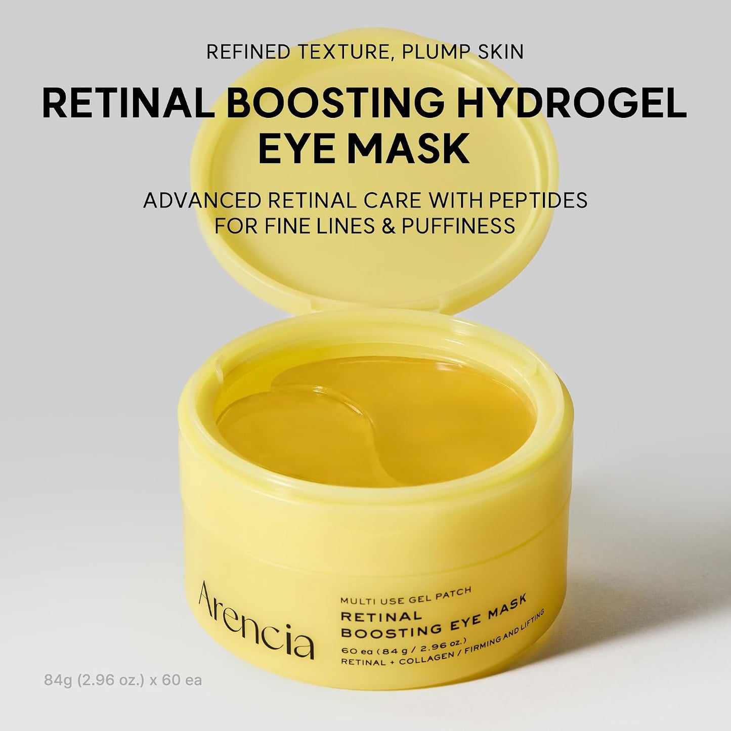 ARENCIA Retinal Boosting Eye Patch - 60 Patches, 2.96 oz