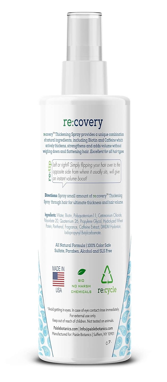 Biotin Hair Thickening Spray for Thin Hair Texturizing Spray