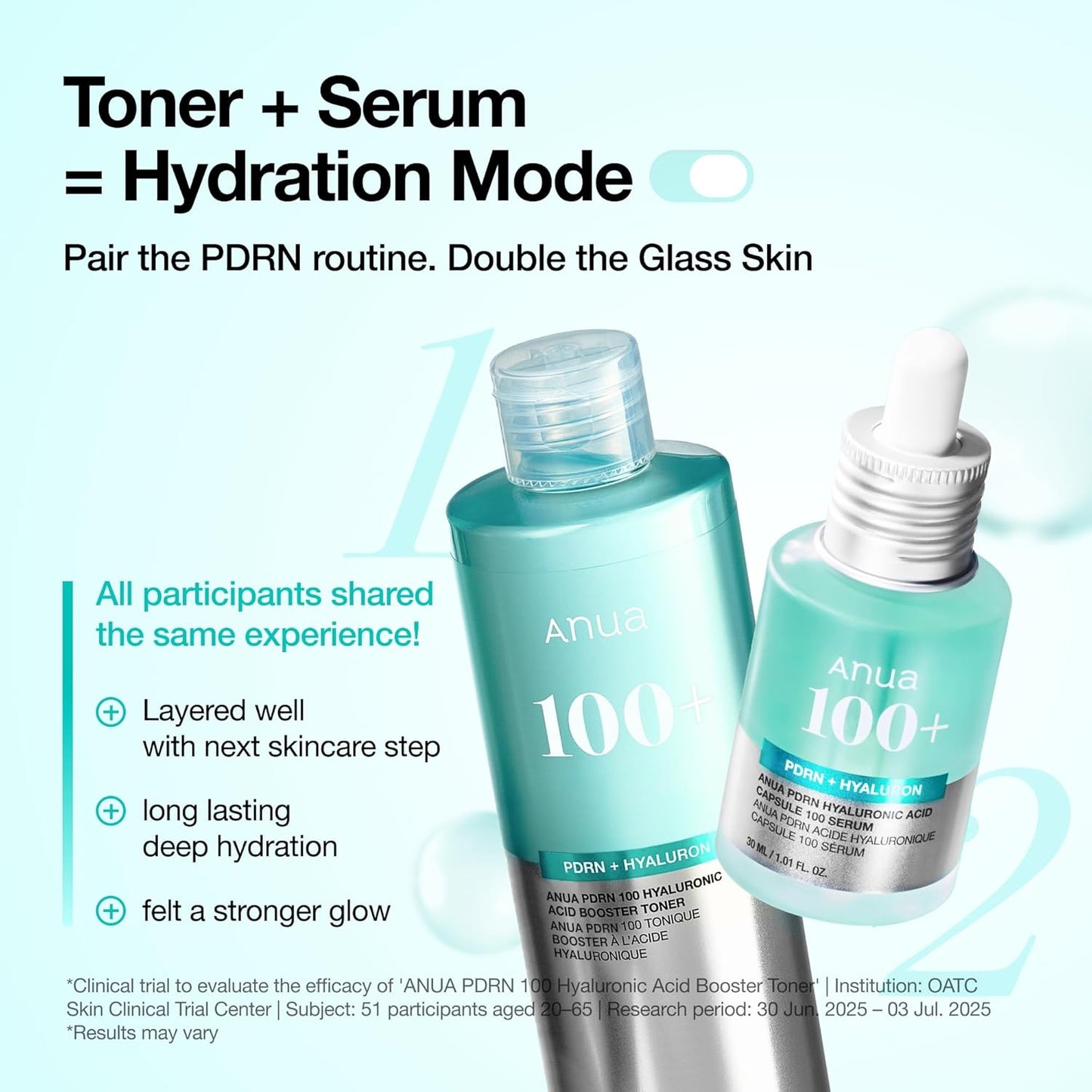 Anua PDRN 100 Hyaluronic Acid Booster Toner - 8.45 fl oz