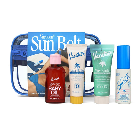 VACATION Sun Belt Sampler Kit, SPF 30-50 Sunscreen Pack