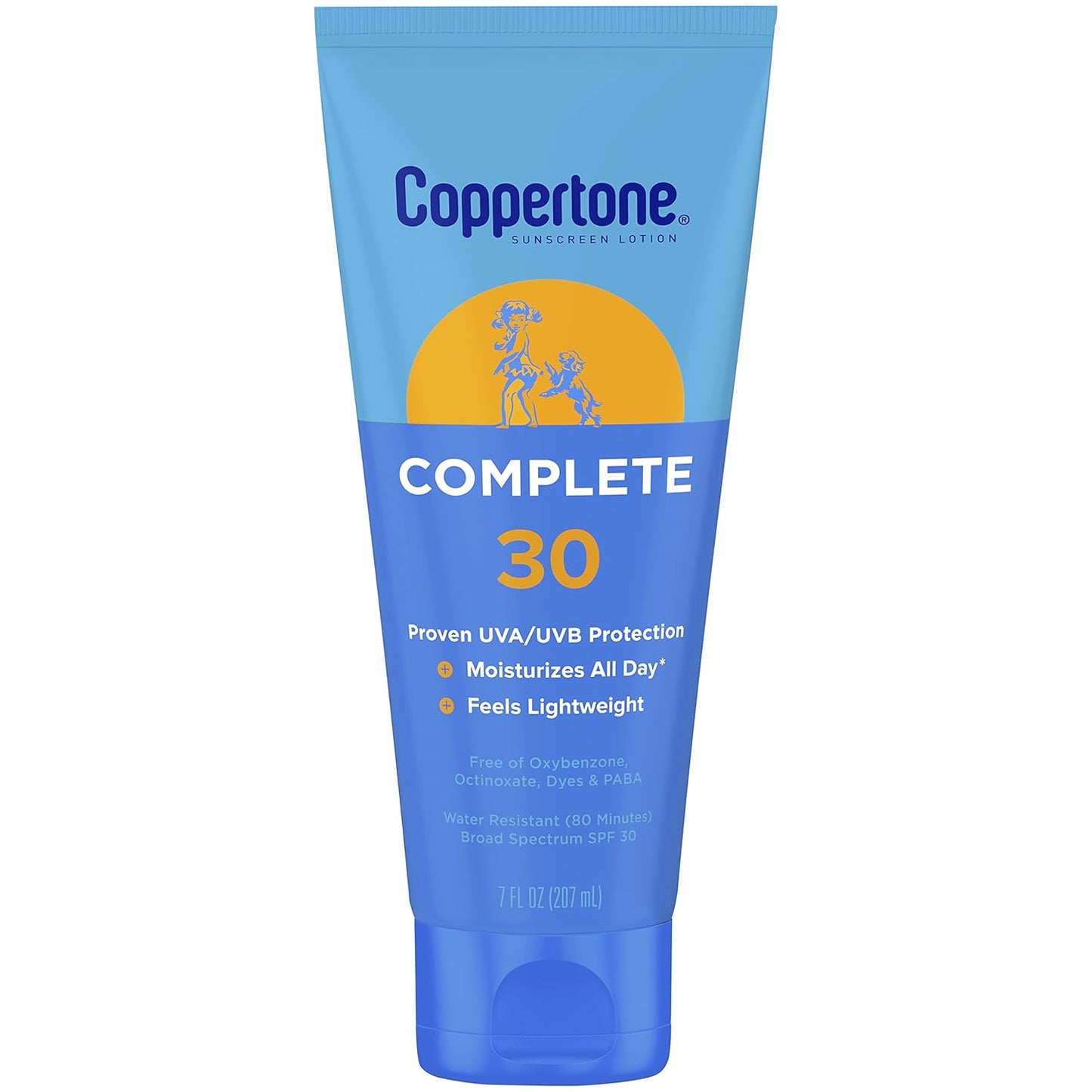 Coppertone Complete Sunscreen Lotion SPF 30 ,7 Fl Oz