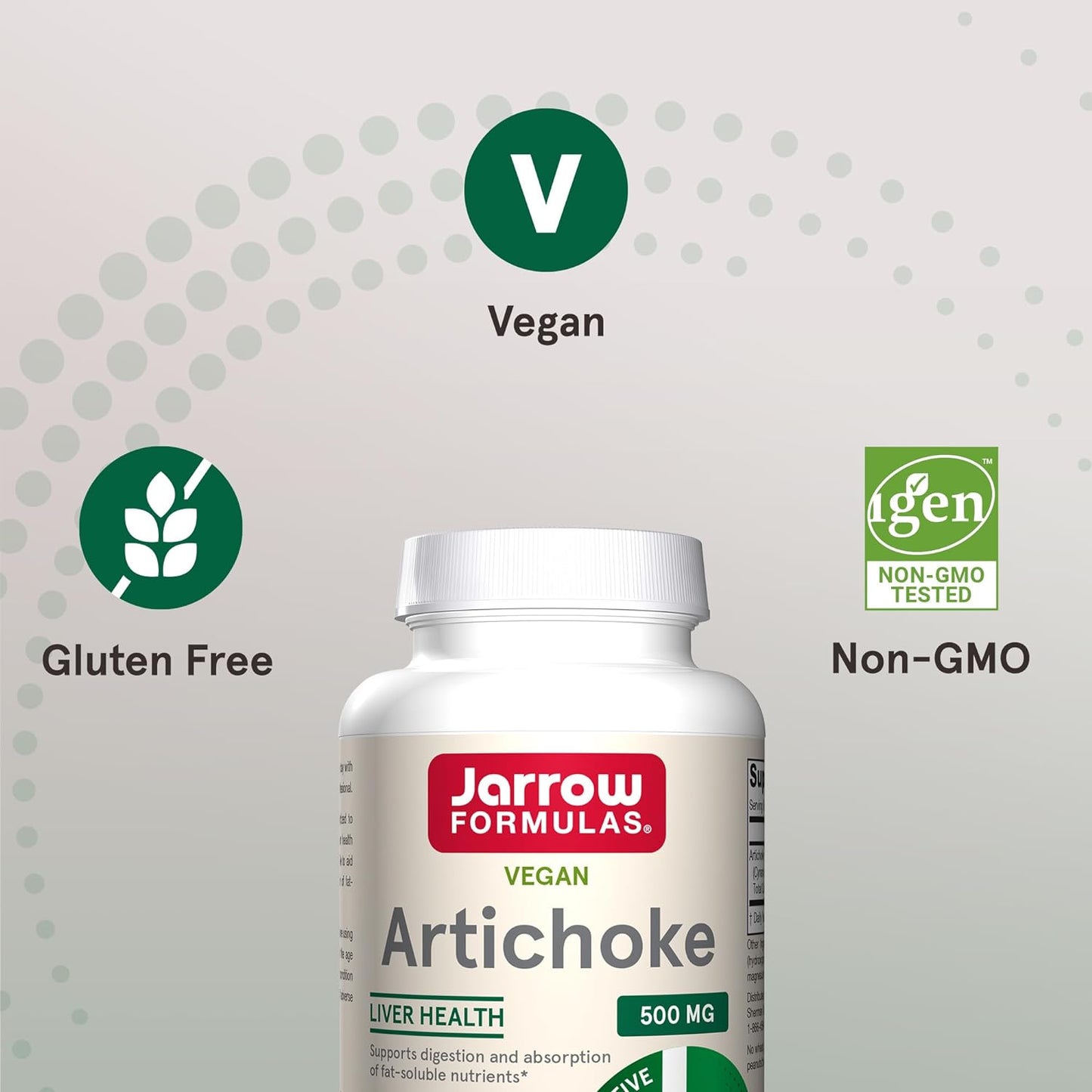 Jarrow Formulas Artichoke 180 Veggie Capsules