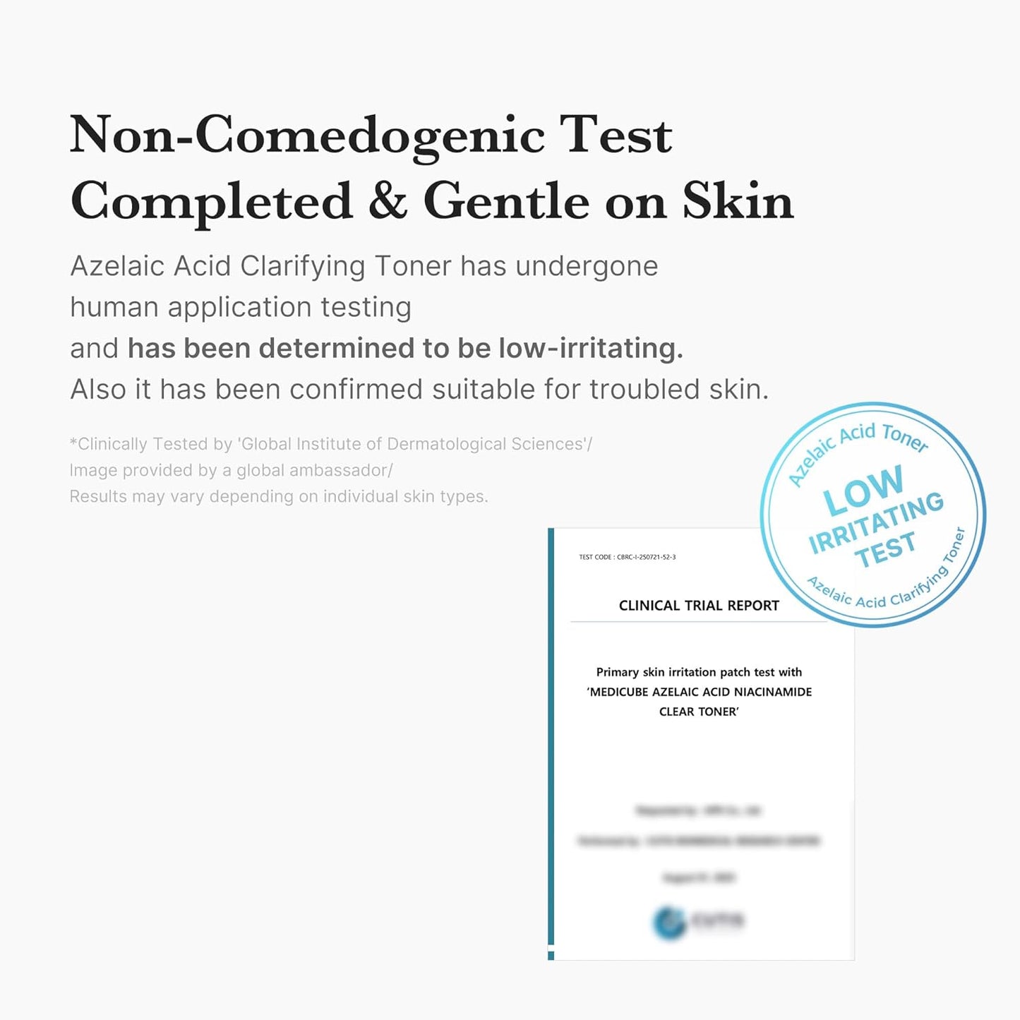 medicube Azelaic Acid Niacinamide Clarifying Toner - 8.45 fl.oz