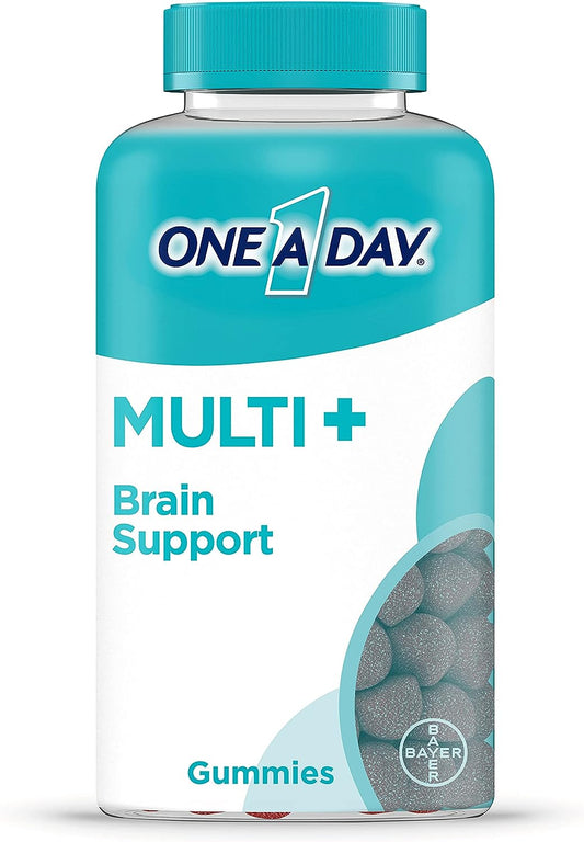 One-A-Day Multi+ Brain Support Gummies 100 Count