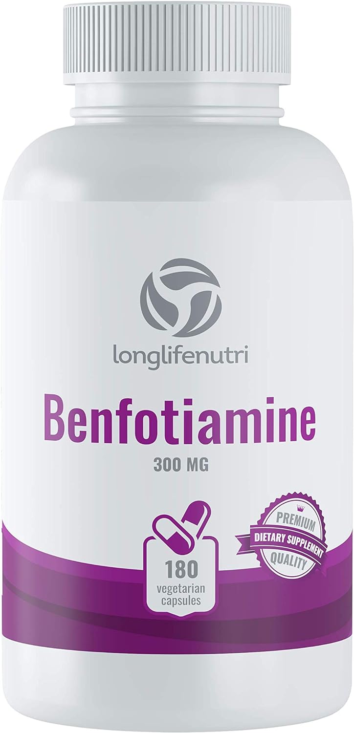 Benfotiamine 180 Vegetarian Capsules