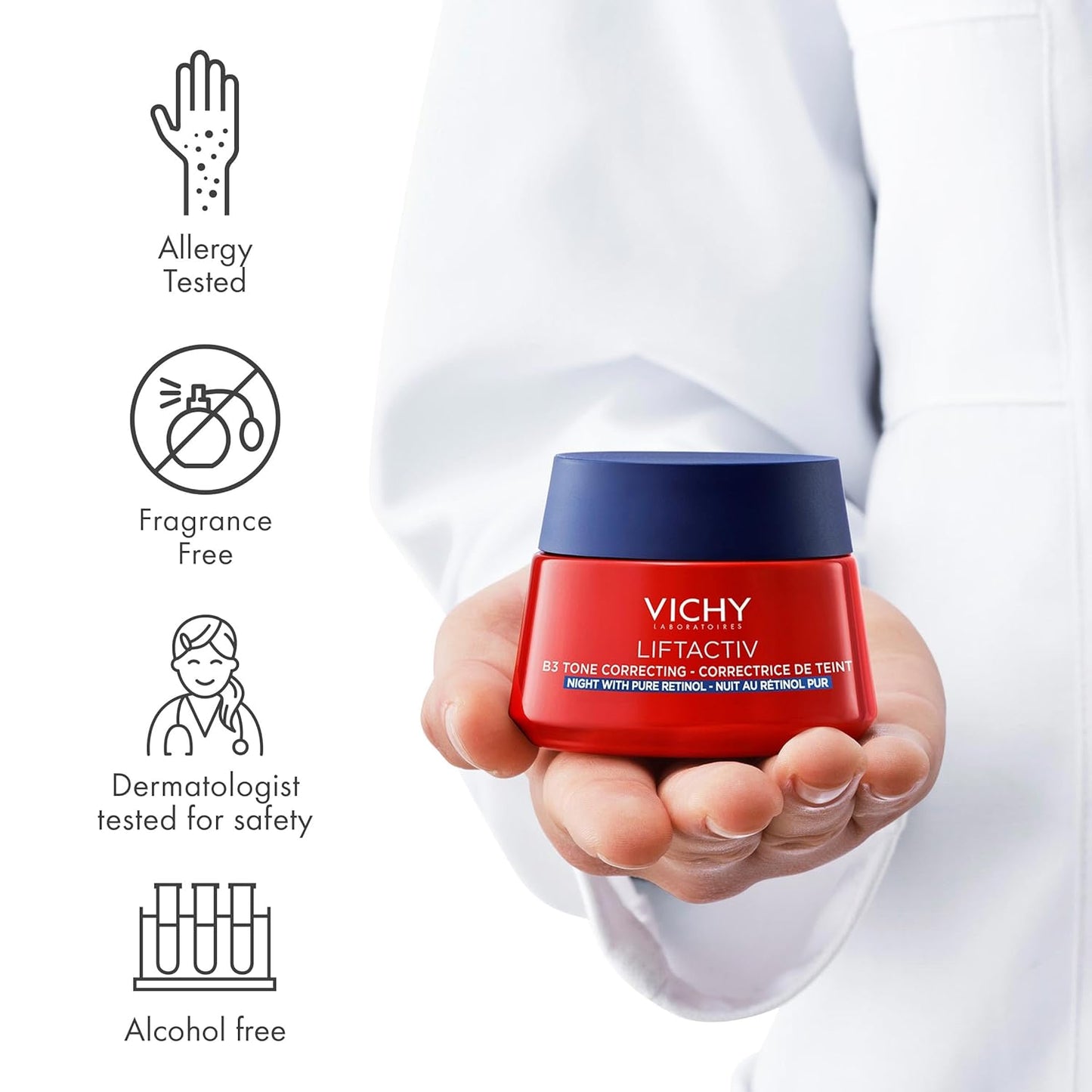 VICHY Liftactiv B3 Tone Correcting Night Cream