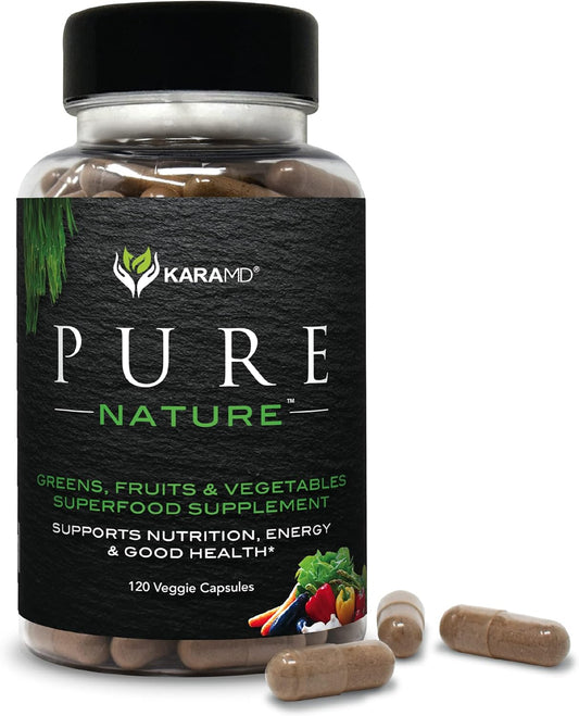 KaraMD Pure Nature Greens, Fruits & Vegetables Whole Food Supplement