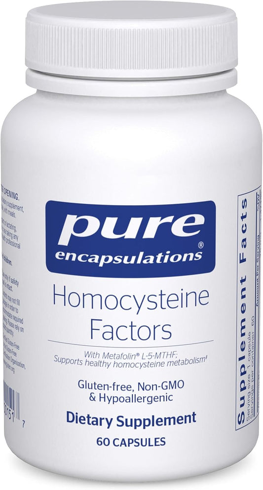 Pure Encapsulations Homocysteine Factors - 60 Capsules