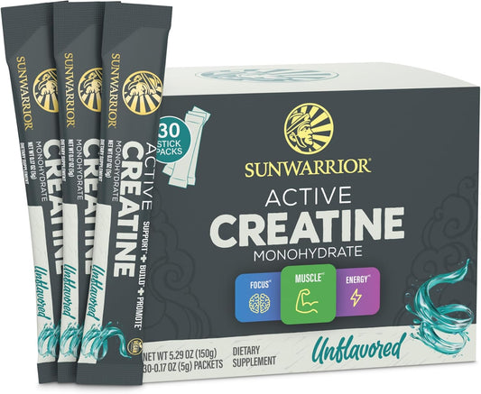 Sunwarrior Creatine Monohydrate Powder - 30 Servings