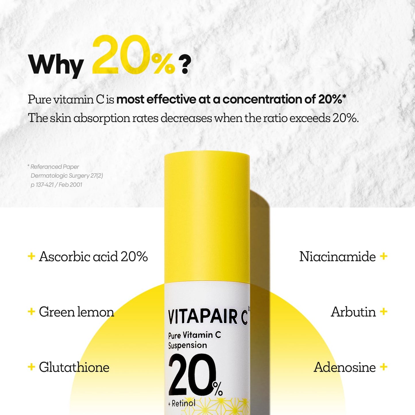 Nature Republic Vitapair C glow Reveal Ampoule - 0.81 fl oz