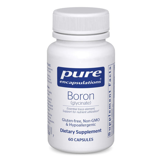 Pure Encapsulations Boron (Glycinate) - 60 Capsules