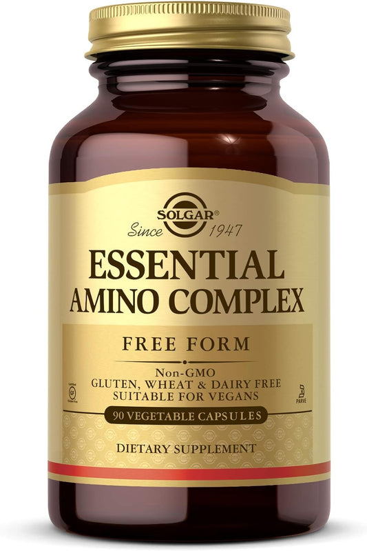 Solgar Essential Amino Complex, 90 Vegetable Capsules