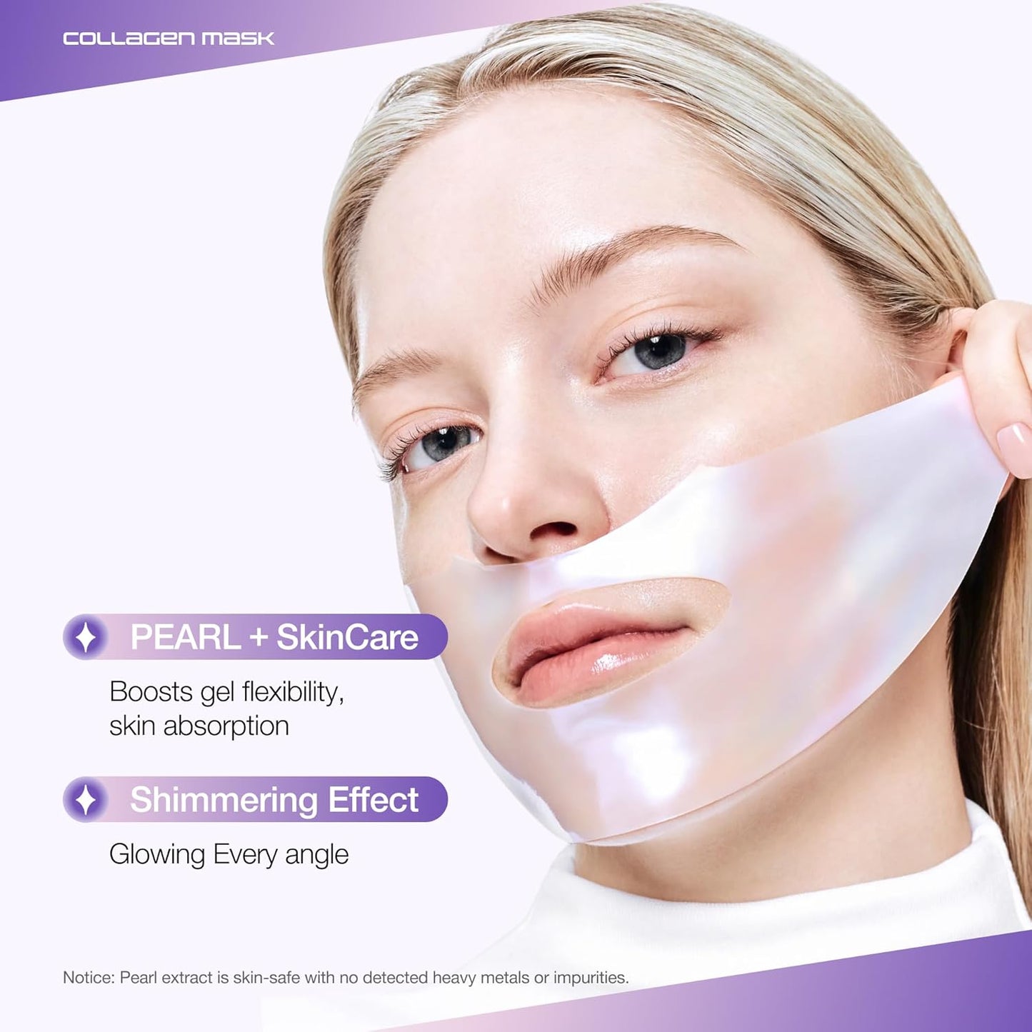 ANUA Vita Collagen Mask, Hydrogel Face Mask  - 4ea