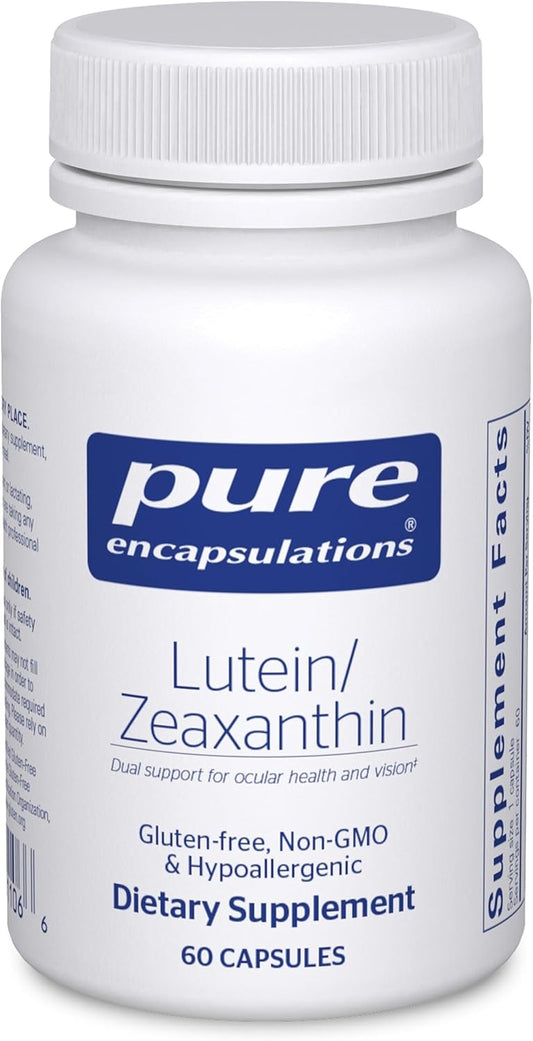 Pure Encapsulations Lutein & Zeaxanthin - 60 Capsules