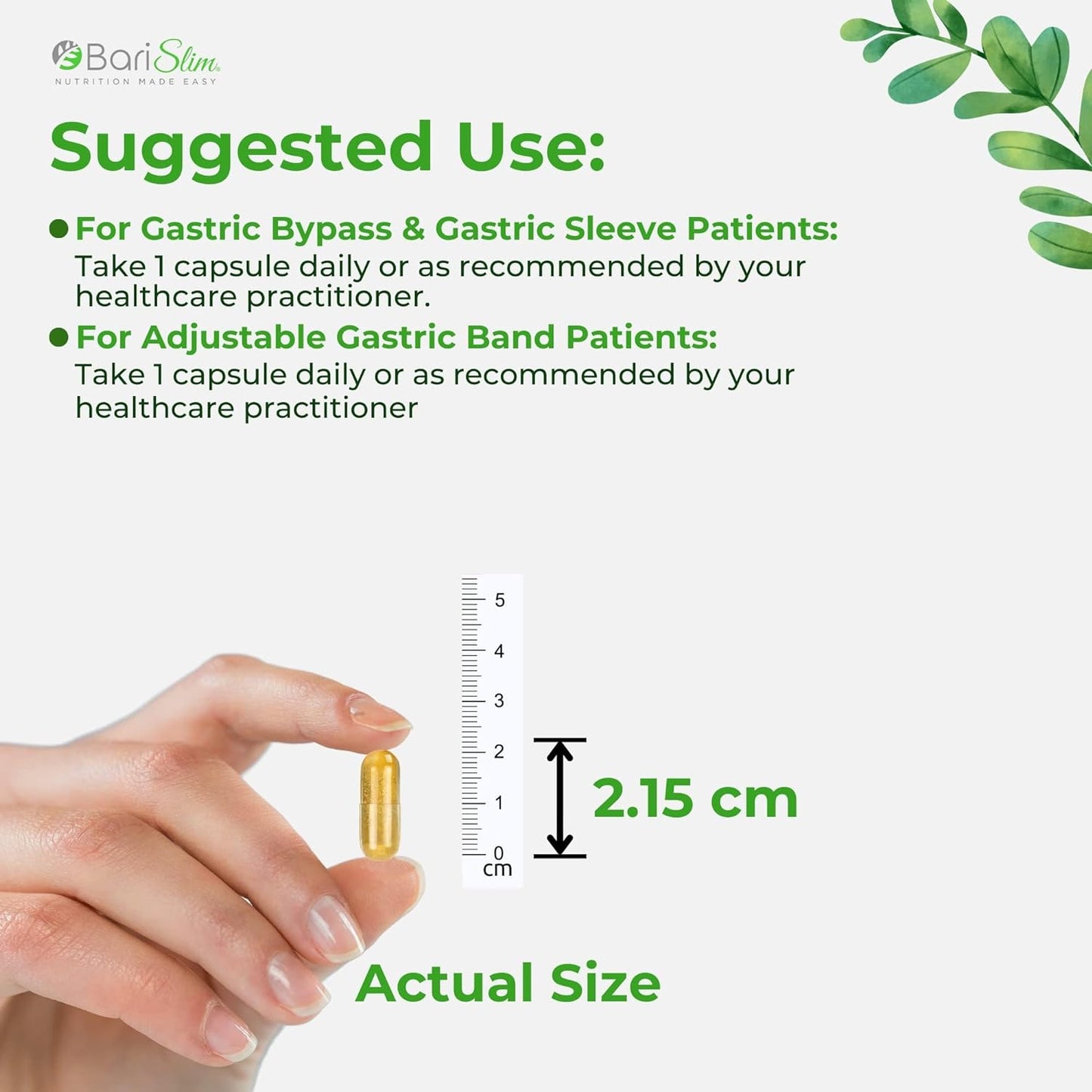 BariSlim Once Daily Bariatric Multivitamin Capsule 45mg of Iron 90 count