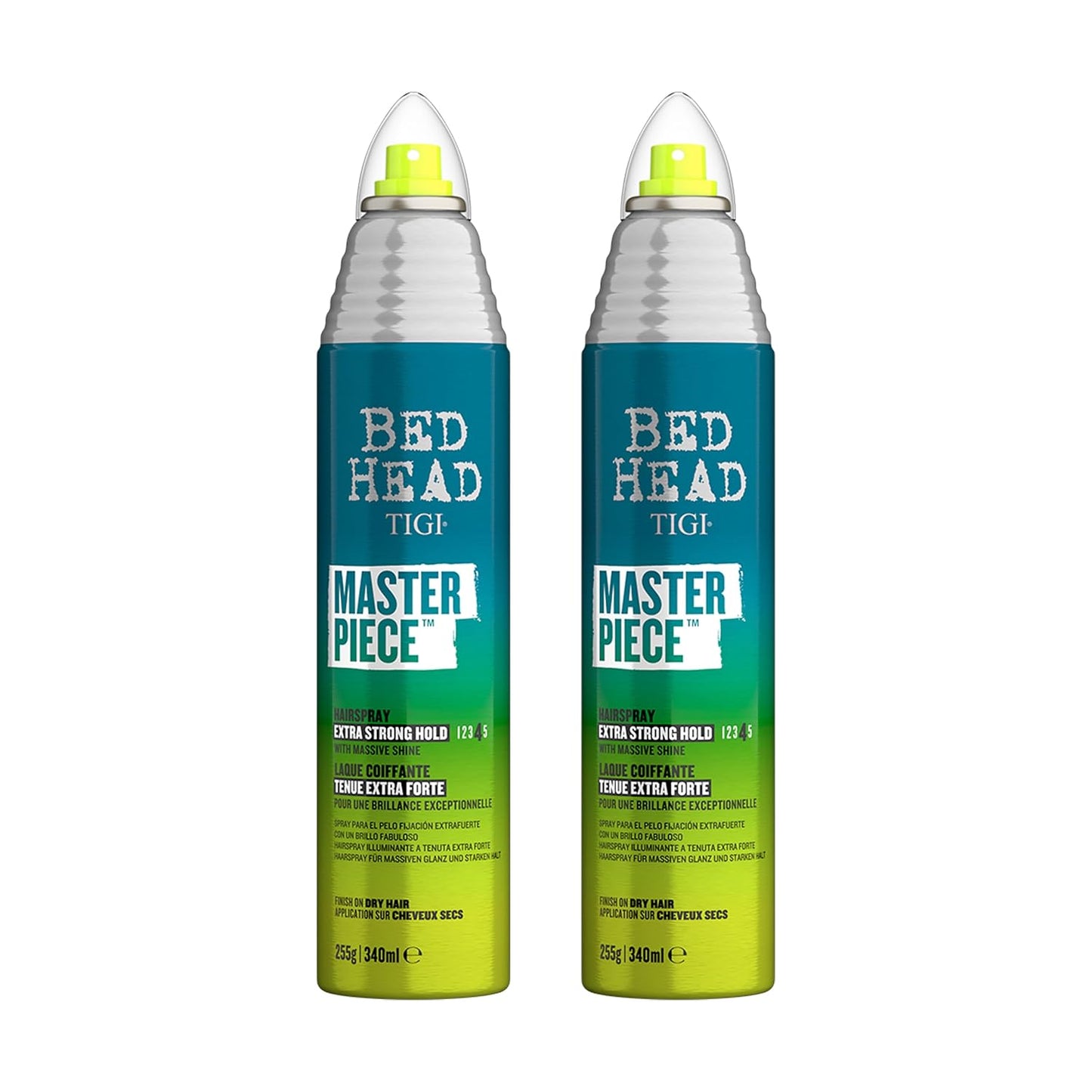 Tigi Bed Head Masterpiece Massive Shine Hairspray -  9.5 Ounce  Pack of 2